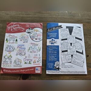 Nine Iron On Embroidery Patterns